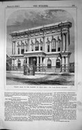 Old Vestry Hall Hamlet Mile End James Knight Architecture 1862 Builde Victorian