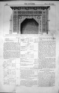 Old Chimney Piece Majolica Tiles Stone Maw Architecture 1862 Builder Victorian