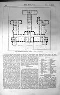 Old Ground Floor Plan Chalmers Hospital Banff Architecture 1862 Build Victorian