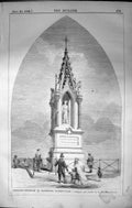 Old Drinking Fountain Maidstone Market Place Thomas Architecture 1862 Victorian