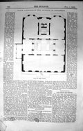 Old First Floor Plan Baron Rothschild Mansion Piccadilly Architecture