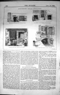 Old Antique Print Manchester Cellar Dwellings Architecture 1862 Builder 19th