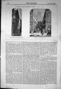 Old Houses Dangrous Classes Drury Lane Barley Court Architecture 1863 Victorian