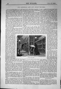 Original Old Antique Print Vault National Life Death Records 1863 Builder 19th