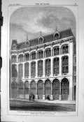 Old London Warehouse Bow Churchyard Tress Chamberlain Architecture 18 19th