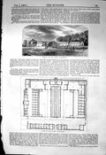 Antique Print Dairy Homstead Prince Consort Plan Architecture 1863 Builder 19th