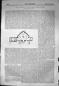 Original Old Antique Print Church Holy Sepulchre Plan 1863 Builder Victorian