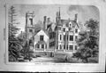 Old Print Dunsdale Westerham Kent England Kerr Architecture 1863 Builder 19th