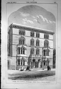 Old Houses Guy'S Hospital Southwark Newman Billing Architecture 1863 Victorian