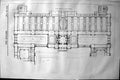 Original Old Antique Print 1864 Builder Plan Royal Horticultural Gardens 19th