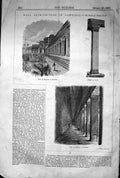 Old 1868 Builder Naga Architecture Cambodia Pillar Porch Temple Nakho Victorian