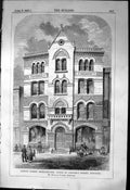 Old London Street Architecture House Chiswell Street Finsbury Plumbe
