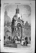 Old Proposed Drinking Fountain Smithfield London Butler Architecture