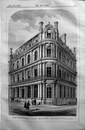 Old Union Bank London Charing Cross Branch Frederick Porter 1872 Buil Victorian