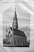 Old 1872 Builder Church St. Mary Angels Dublin Ireland M'Carthy Archi Victorian