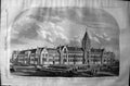 Old 1872 Builder Proposed Lunatic Asylum St. Ann'S Heath Virginia Win Victorian