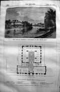 Old Offices Liverpool United Gas-Light 1872 Builder Bois Vincennes Re Victorian