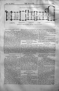 Antique Old Print Ground Floor Plan Addition New College Oxford 1872 Builder