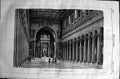 Antique Print Interior Church St. Paul Extra Muros Rome Italy 1872 Builder 19th