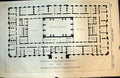 Antique Print Post Office St Martin'S-Le-Grand London First Floor Plan 1873
