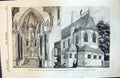 Antique Print Convent Chapel Assumption Kensington Square London Child 1873