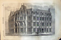 Old Print Exterior St Stephens Club Westminster John Whichcord Arch 1874 19th