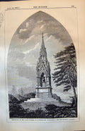 Old Memorial Late Duchess Sutherland Dunrobin John Robinson Arch1874 Victorian