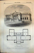 Old Walker Art Gallery Liverpool Exterior Plan Sherlock Vale Arch 187 Victorian