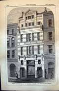Old Street Architecture No 74 Cornhill London Thomas Smith Arch 1874