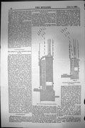 Antique Old Print Warming Homes Weeks One Boiler Low Pressure Apparatus 1881