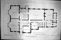 Original Old Antique Print Herts Convalescent Home Ground Floor Plan 1881 19th