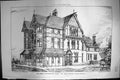 Old Print Herts Convalescent Home Exterior Thomas C Clarke Architect 1881 19th