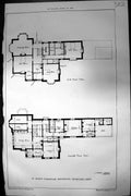 Antique Print St Marys Parsonage Kippington Sevenoaks Kent Floor Plans 1881