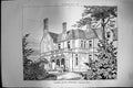 Old Print Oakfield Grange Sevenoaks Entrance Front John Hooker Arch 1881 19th