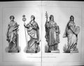 Old Statues New Picture Gallery Kassel Greece Rome Italy Spain 1881Victorian