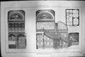 Antique Print New Staircase Mercers Hall Ground Floor Plan North West 1881 19th
