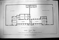 Original Old Antique Print New Board Schools Rochdale Ground Floor Plan 1881