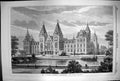 Original Old Antique Print National Museum Amsterdam Mr Cuypers Architect 1881