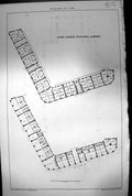 Antique Print South Lambeth Dwellings Lambeth Plan Ground Second Floor 1881