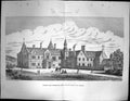 Antique Old Print Foxbury Near Chislehurst Kent David Brandon Architect 1881