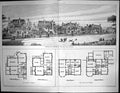 Antique Old Print Houses Wimbledon H Shaw Arch Plans Houses Woodford 1881 19th