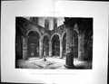 Old Print Court Palazzo Vecchio Florence Ornamentation M Michelozzi 1881 19th