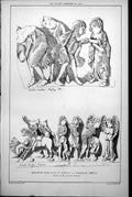 Old Sculpture Door Narthex La Madeleine Vezelay Adolphe Guillon 1884Victorian