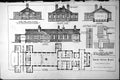 Old Design Plans Newcastle Infectious Hospital J Bradshaw Arch 1884Victorian