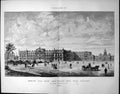 Antique Print Design Admiralty War Offices Park Front Spalding Auld 1884 11 19th