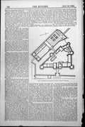 Old Print Plan Chantilly Sixteenth Century Du Cerceau Le Connetable 1884 19th