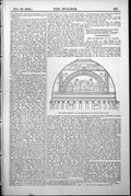 Antique Old Print Mr Wilds Suggestion Decoration Dome St Pauls Cathedral 1884