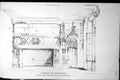 Antique Old Print Charles V11Ths House Bourges G E Street Arched Doorway 1884
