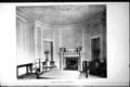 Old Dining Room NoWhitehall Fireplace Ornate Ceiling Ink Photo 1884