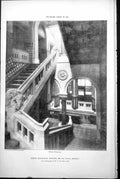 Old Leeds Municipal Offices Office Staircase Geo Corson Architect 1884 19th